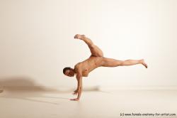 Modern Aerobic reference poses of Estera